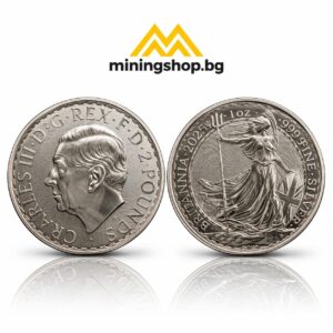 Сребърна монета Британия - Чарлз III 2025г. | 1 oz | Ag 999 |